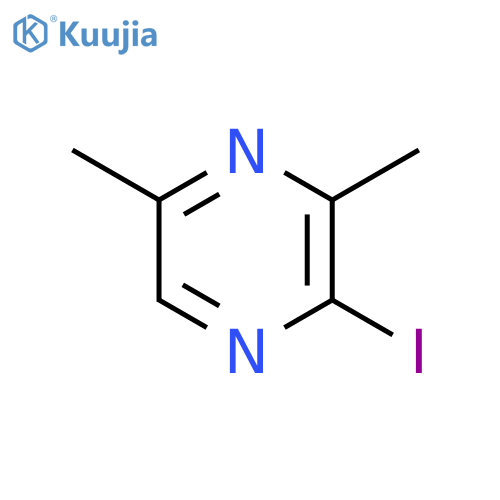 2-iodo-3,5-dimethylPyrazine structure
