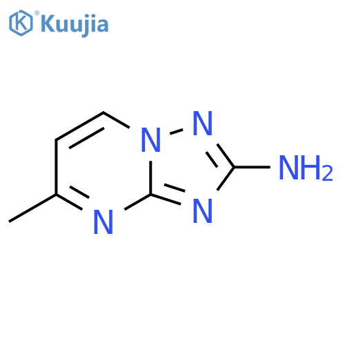 5-methyl-1,2,4triazolo1,5-apyrimidin-2-amine structure