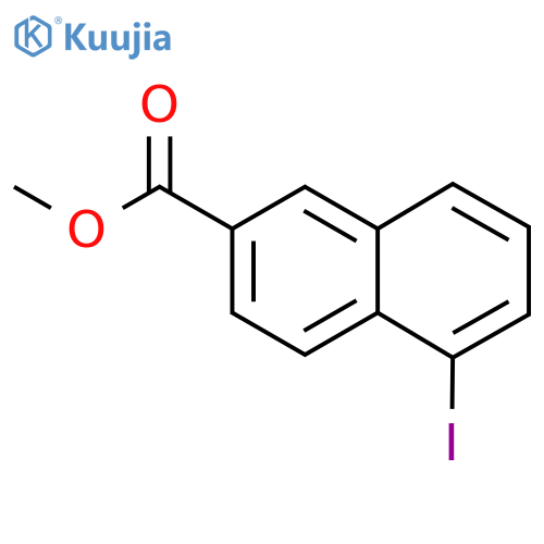 Methyl 5-iodo-2-naphthoate structure