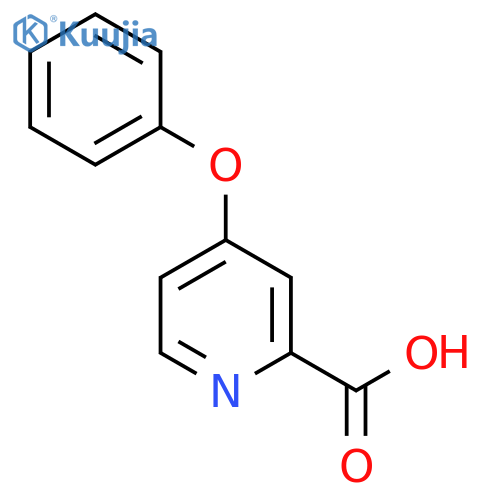 4-phenoxypyridine-2-carboxylic acid structure