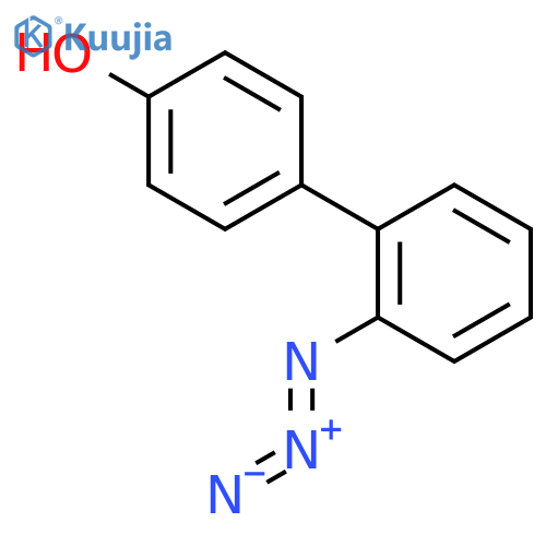 Phenol, 4-(2-azidophenyl)- structure