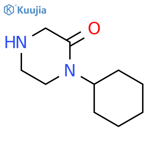 1-Cyclohexyl-2-piperazinone structure
