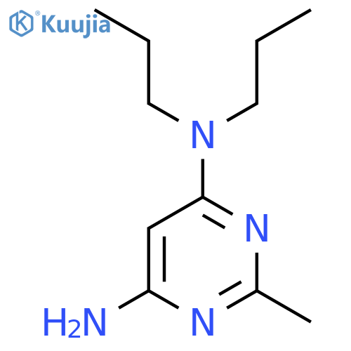 2-methyl-N4,N4-dipropylpyrimidine-4,6-diamine structure