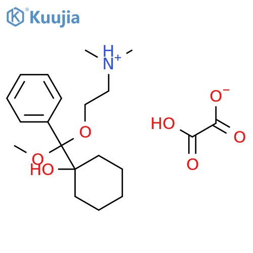 1-{[2-(dimethylamino)ethoxy](methoxy)phenylmethyl}cyclohexanol ethanedioate (salt) structure